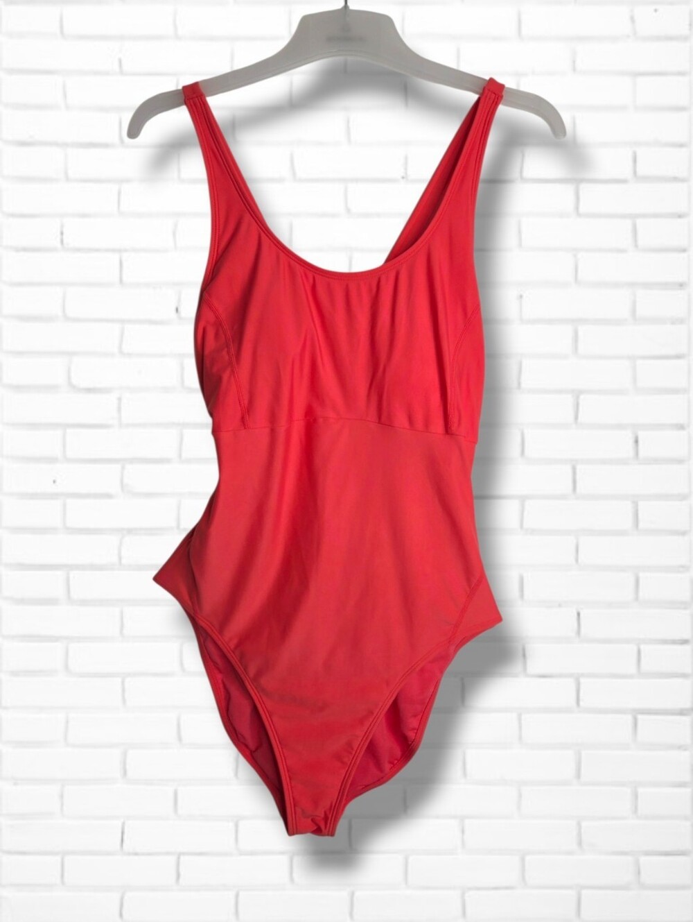 Lole Coral Pink One Piece Scoopneck Cross Back Straps Size 12